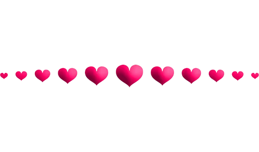 Separator Hearts  stiker ❤️