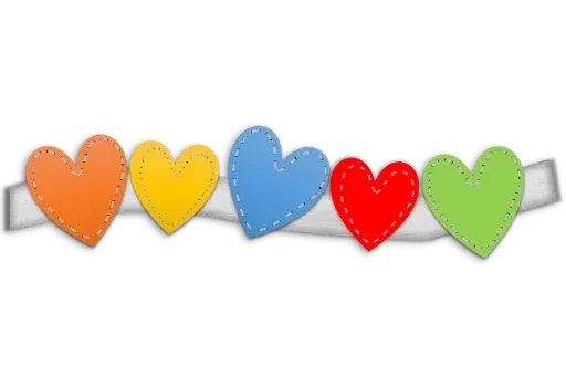 Separator Hearts emoji 💝