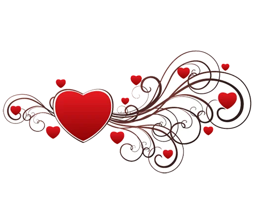 Separator Hearts emoji ❤️
