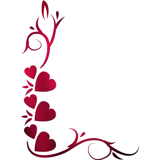 Separator Hearts  stiker 💝