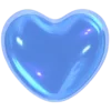 Емодзі Telegram «Сердечки | Hearts» 💙