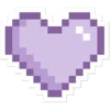 Telegram emoji «Сердечки | Hearts» 💜
