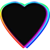 Telegram emoji «Сердечки | Hearts» 🌈
