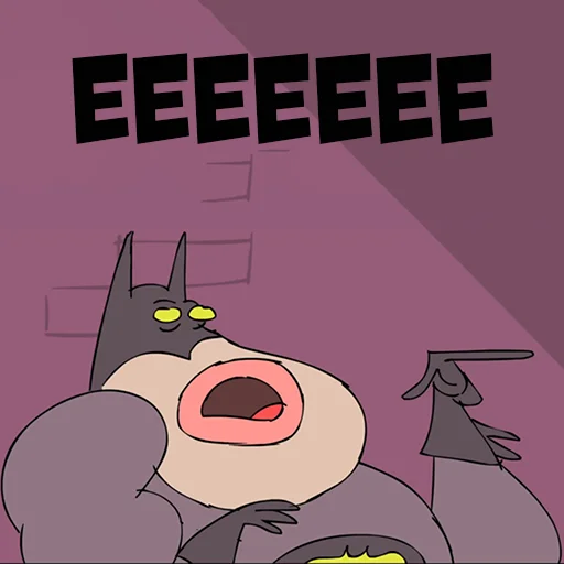 Batman sticker 😐
