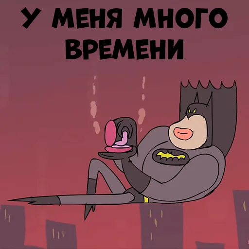 Стікер Telegram «Batman» ⌚