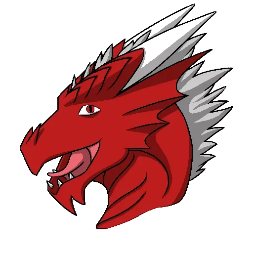 Sexy Red Dragon stiker 😜