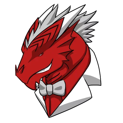 Стікер Sexy Red Dragon 🤩