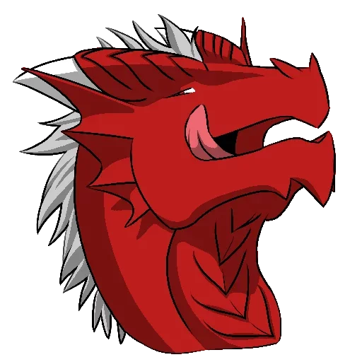 Sexy Red Dragon emoji 🤬