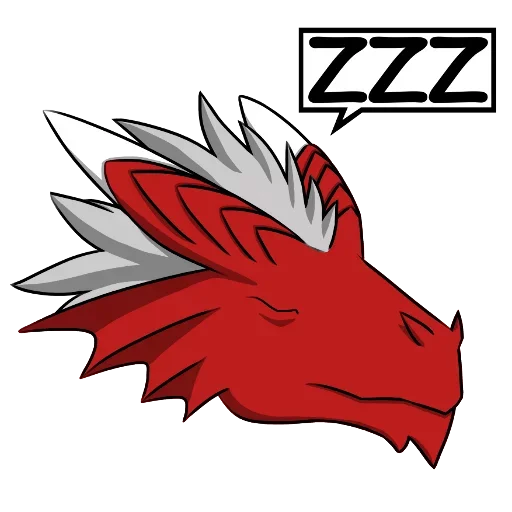 Sexy Red Dragon sticker 🤯