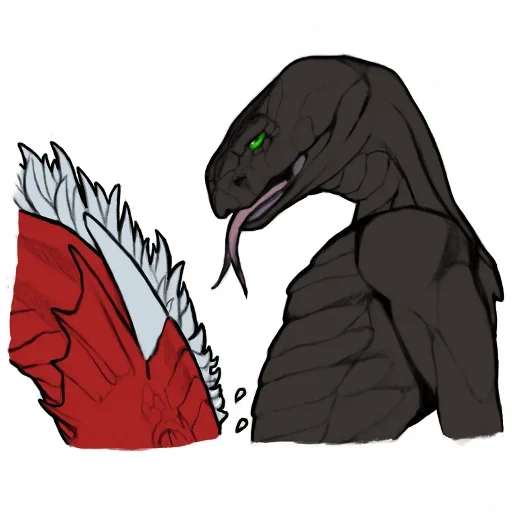 Sexy Red Dragon sticker 🥺