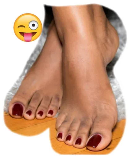 Telegram stiker «Sexy Toes» 😋