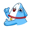 Емодзі телеграм Sharkpup