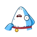 Sharkpup emoji 😳