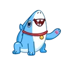 Sharkpup emoji 👋
