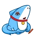 Емодзі Sharkpup 😪