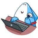 Sharkpup emoji 💻