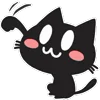 Емодзі Shadow Cat 🐈‍⬛