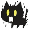 Эмодзи Shadow Cat 😱