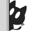 Shadow Cat emoji 🐈‍⬛