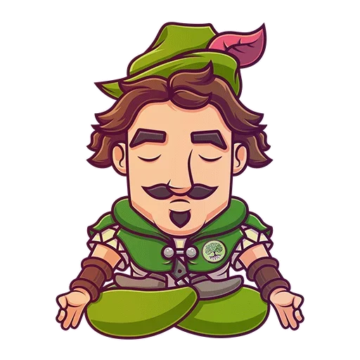 Robin Hood emoji 🖖