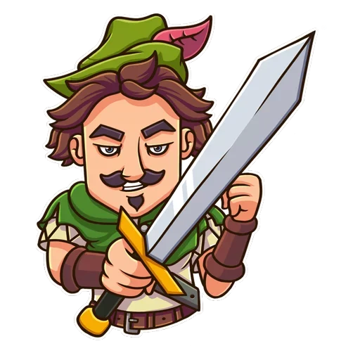 Robin Hood sticker 🗡