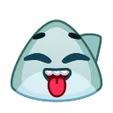 Эмодзи Shark Emoji 😝