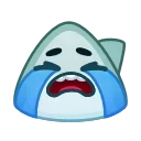 Эмодзи Shark Emoji 😭