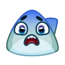 Эмодзи Shark Emoji 😨