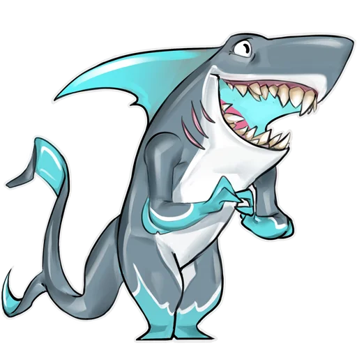 Telegram Sticker «Sharks» 😈