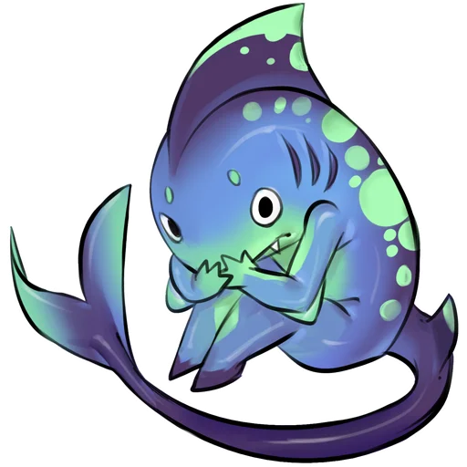 Telegram Sticker «Sharks» 🤫