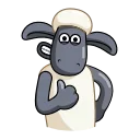 Стикер Shaun the Sheep 👍