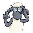Shaun the Sheep emoji ☝️