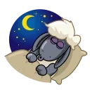 Shaun the Sheep emoji 😴