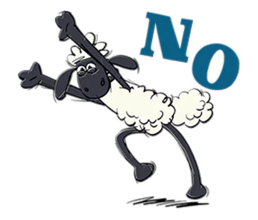 Shaun the Sheep sticker 👐