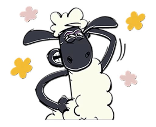 Shaun the Sheep emoji 😏