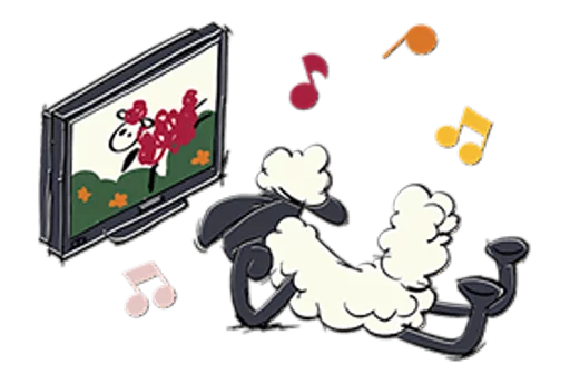 Shaun the Sheep sticker 🖥