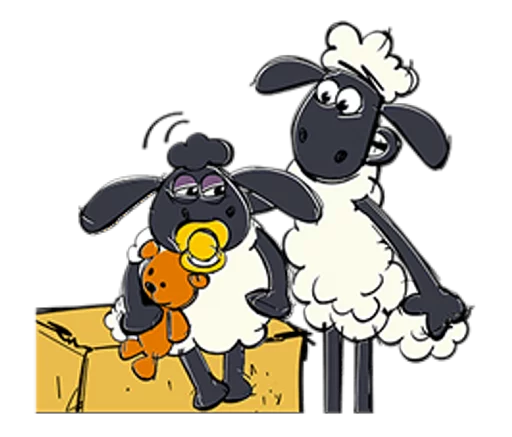 Shaun the Sheep stiker 👶