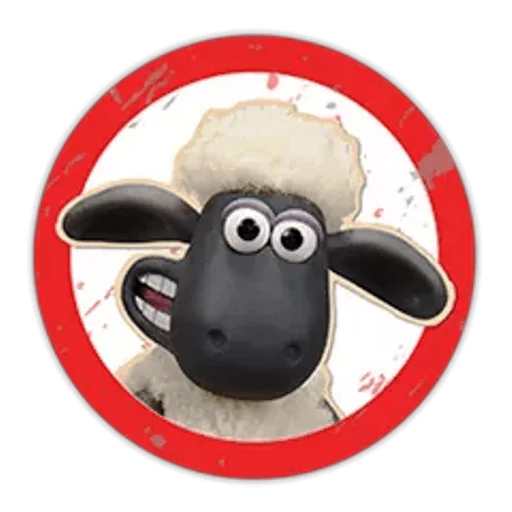 Shaun the Sheep emoji 😶
