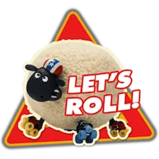Telegram Sticker «Shaun the Sheep» 🏄