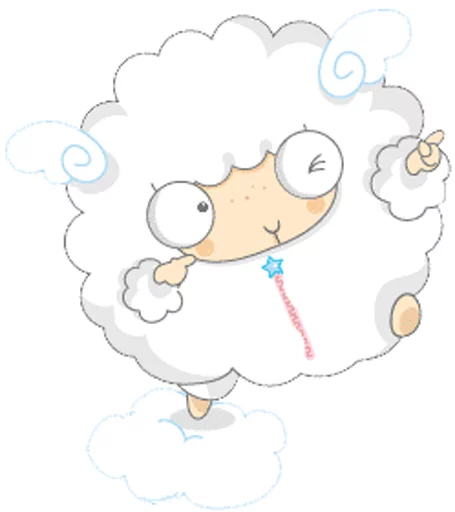 Telegram stiker «Sheep_PaK» 😉