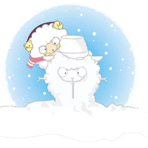 Telegram Sticker «Sheep_PaK» ⛄