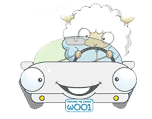 Telegram Sticker «Sheep_PaK» 🚗