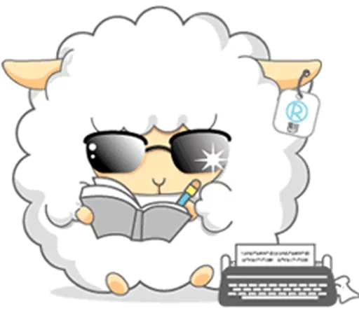 Telegram stiker «Sheep_PaK» 📕