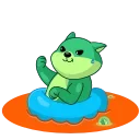 Green Shiba emoji 🔥