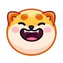 Стикер Shiba Inu Emoji 😂