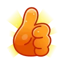 Стикер Shiba Inu Emoji 👍