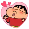 Shinchan emoji 😘
