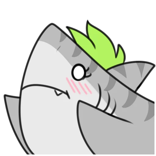 Telegram Sticker «Shark n pals» 😬
