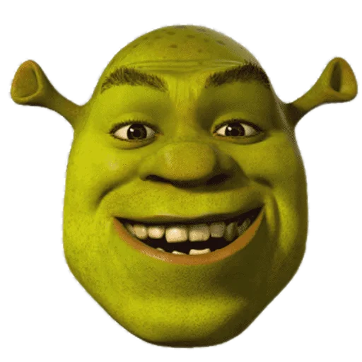 Shrek sticker 🙂