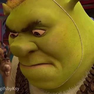 Шрек / Shrek emoji 😠
